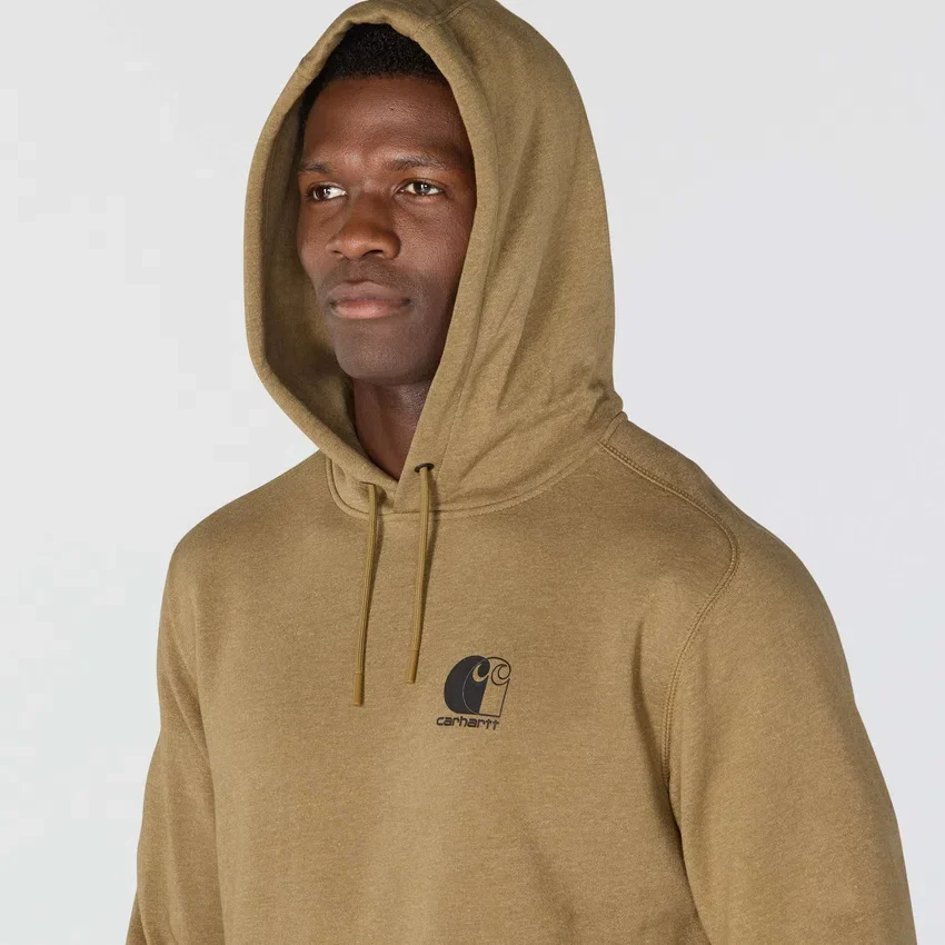 Force vochtafvoerende Hoodie met logo voor heren