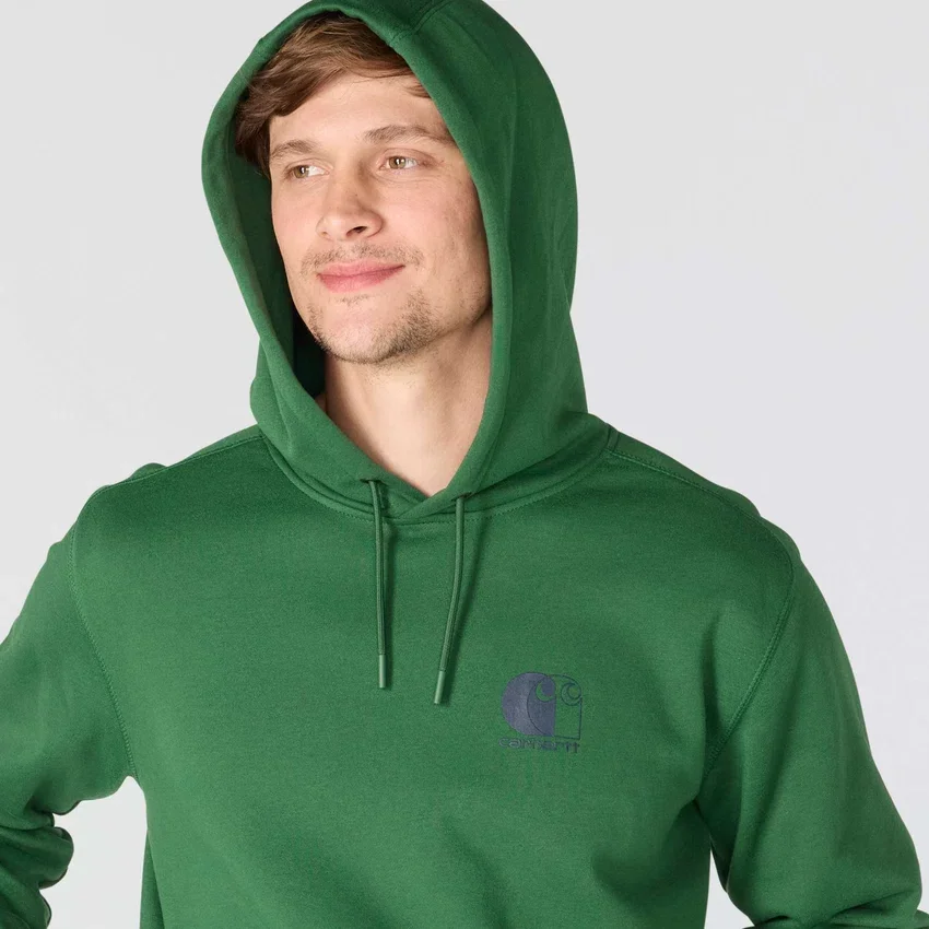 Force vochtafvoerende Hoodie met logo voor heren