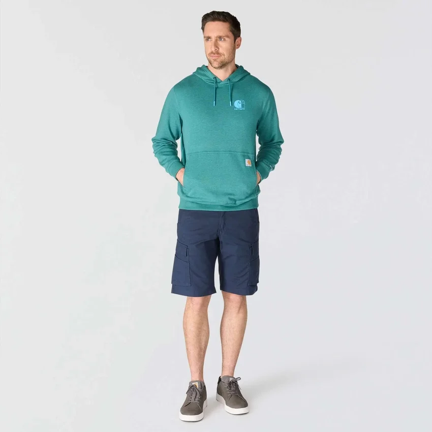 Force vochtafvoerende Hoodie met logo voor heren
