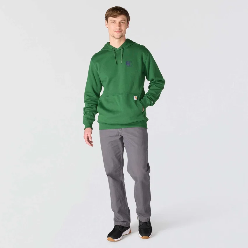 Force vochtafvoerende Hoodie met logo voor heren