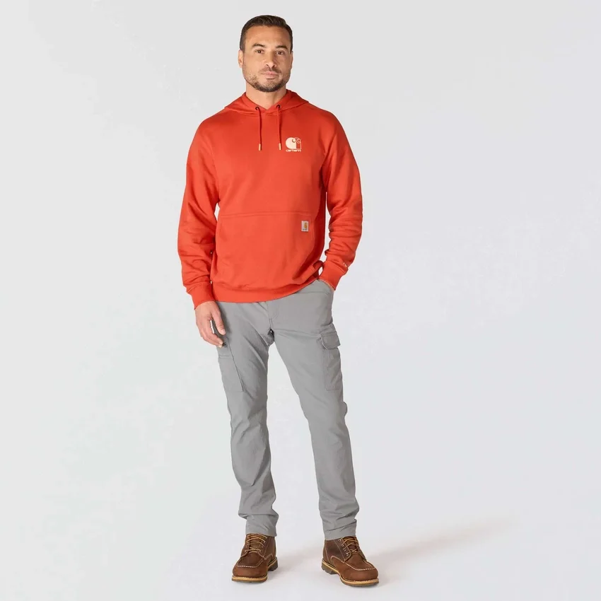 Force vochtafvoerende Hoodie met logo voor heren