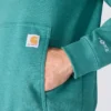 Force vochtafvoerende Hoodie met logo voor heren