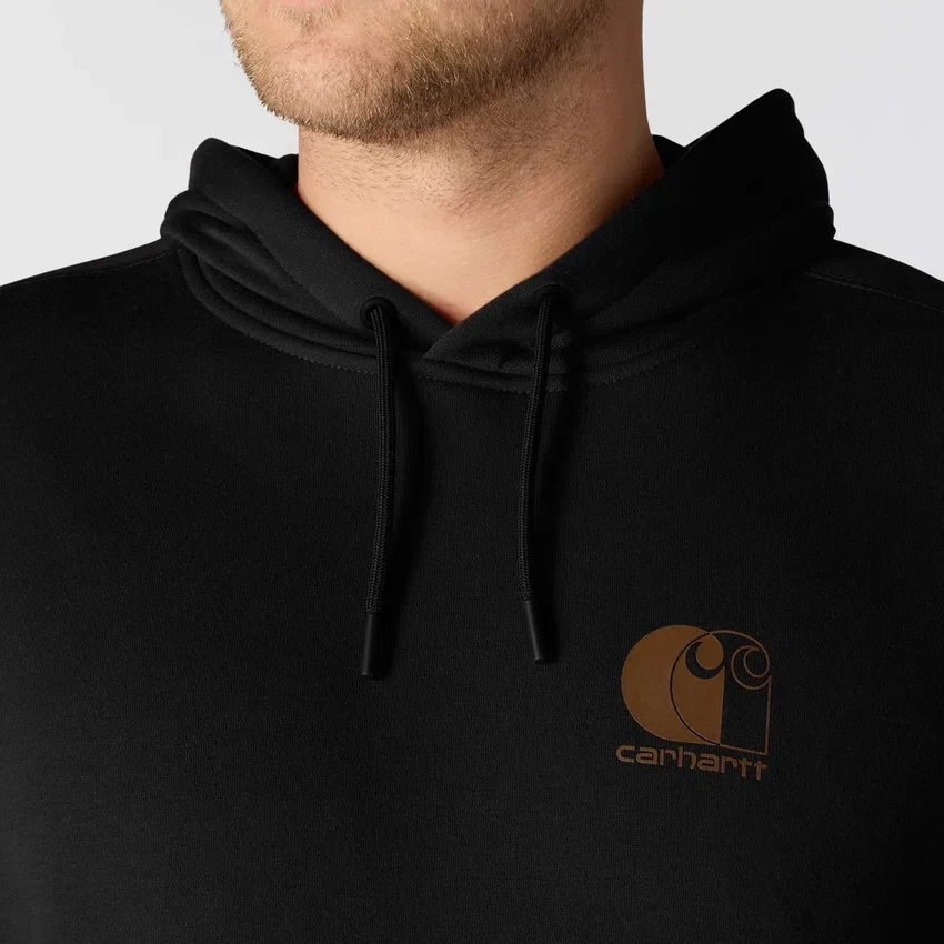 Force vochtafvoerende Hoodie met logo voor heren