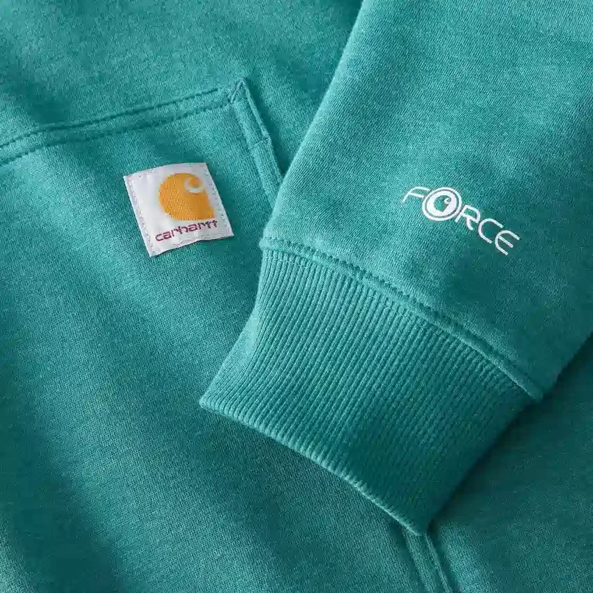 Force vochtafvoerende Hoodie met logo voor heren