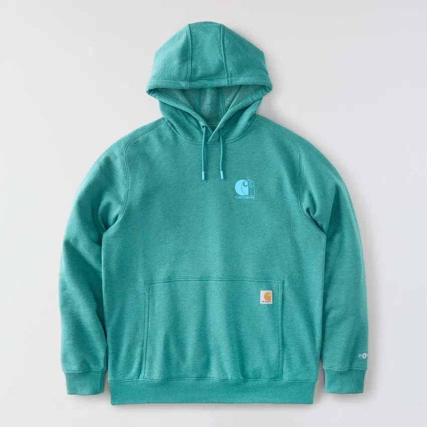 Force vochtafvoerende Hoodie met logo voor heren