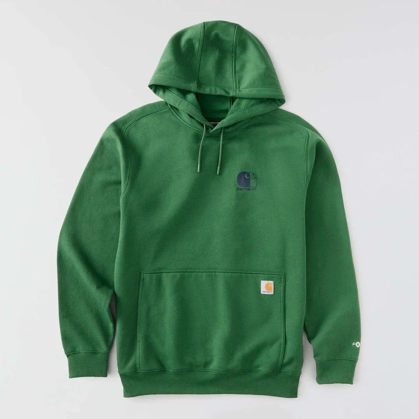 Force vochtafvoerende Hoodie met logo voor heren