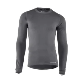 Force zware stretch-basislaag met ronde hals