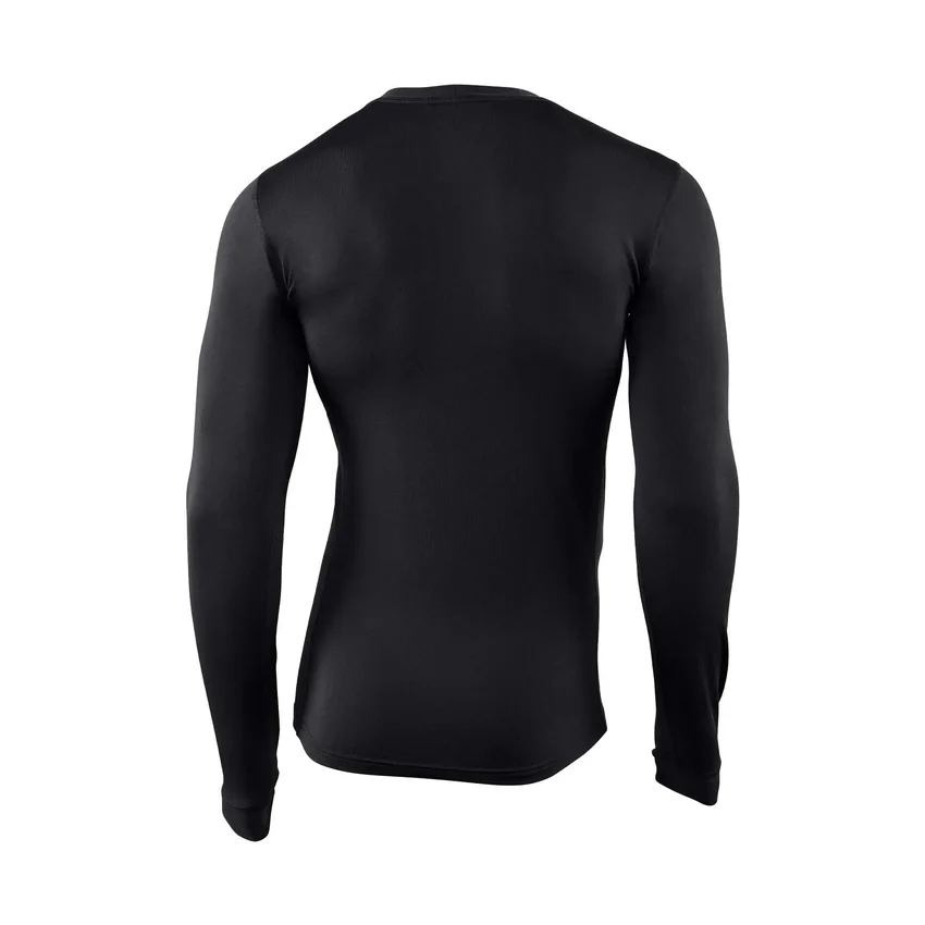 Force zware stretch-basislaag met ronde hals