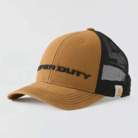 Ford-truckerpet met canvas en mesh achterkant