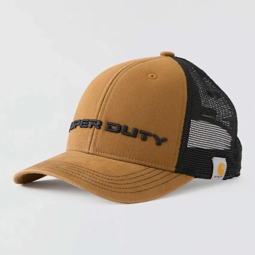 Ford-truckerpet met canvas en mesh achterkant