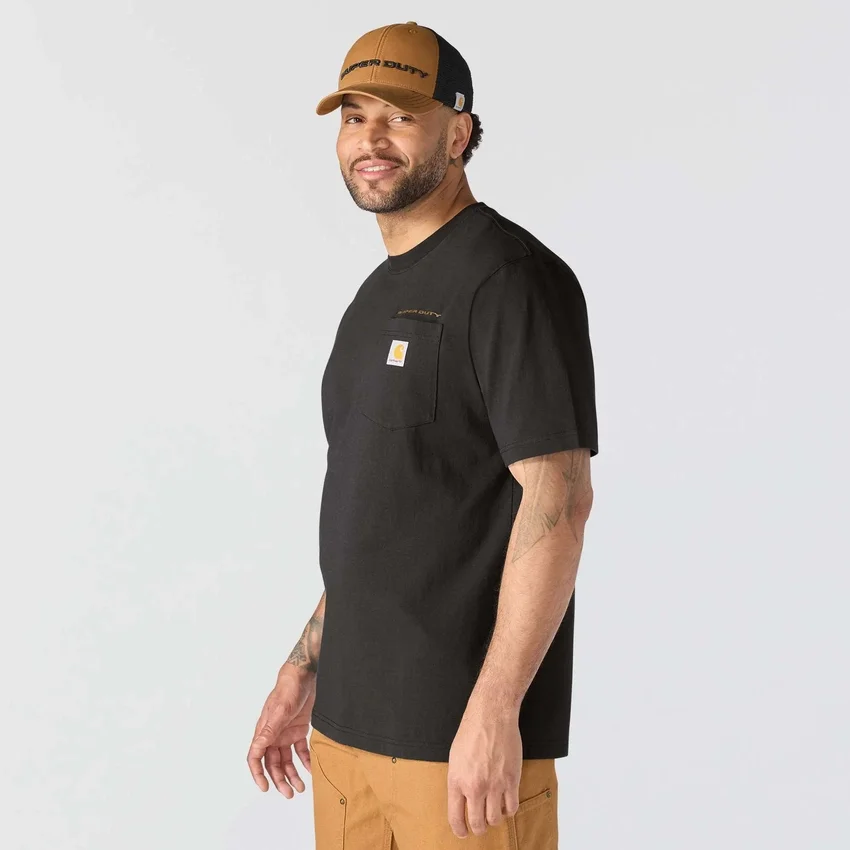 Ford-truckerpet met canvas en mesh achterkant