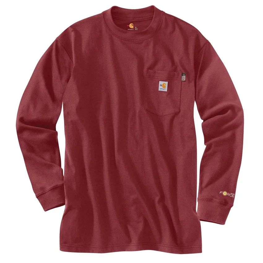 Fr Force Dearborn T-shirt met lange armstukken en losse pasvorm voor heren