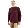 Fr Force Dearborn T-shirt met lange armstukken en losse pasvorm voor heren
