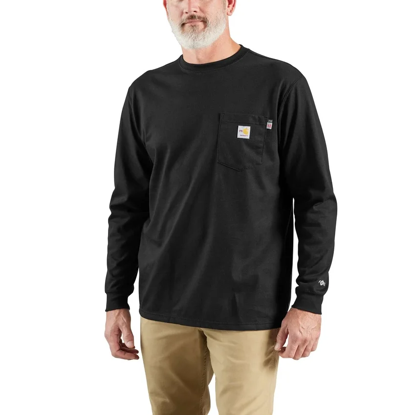 Fr Force Dearborn T-shirt met lange armstukken en losse pasvorm voor heren