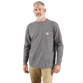 Fr Force Dearborn T-shirt met lange armstukken en losse pasvorm voor heren