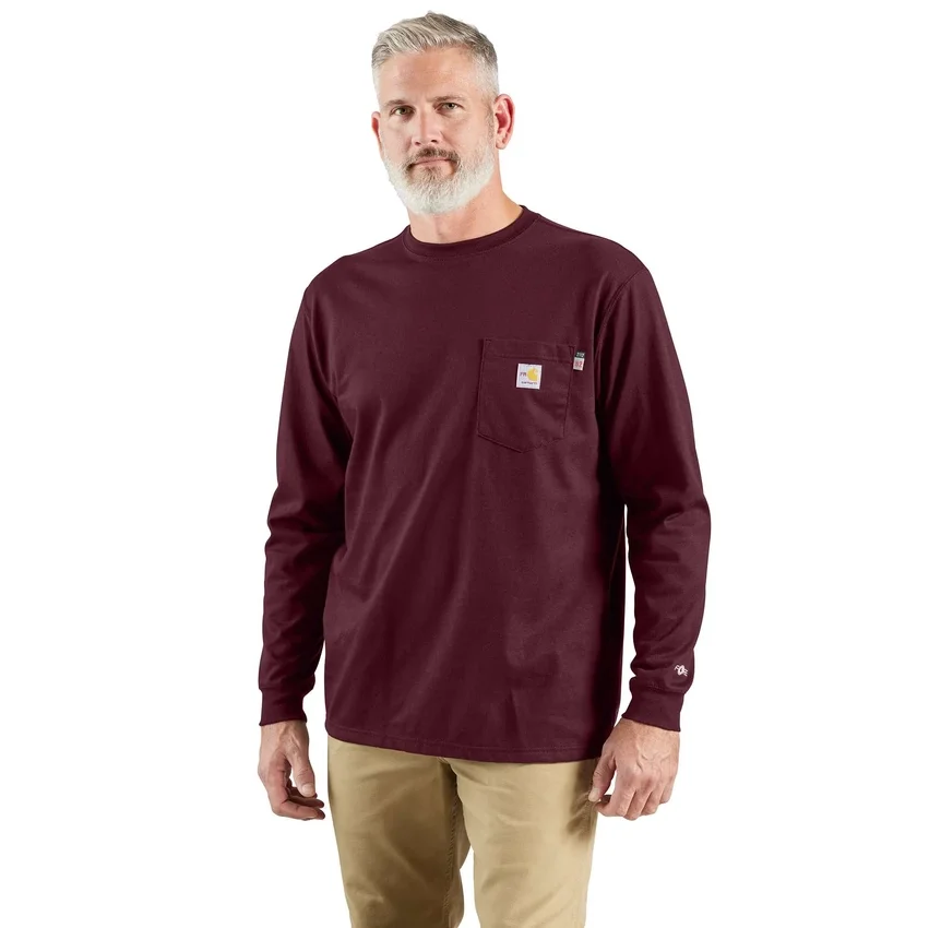 Fr Force Dearborn T-shirt met lange armstukken en losse pasvorm voor heren