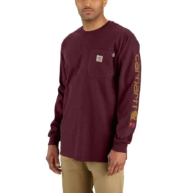 FR Force Irvine T-shirt met lange armstukken en logo voor heren, losse pasvorm - Vlamwerende overhemden