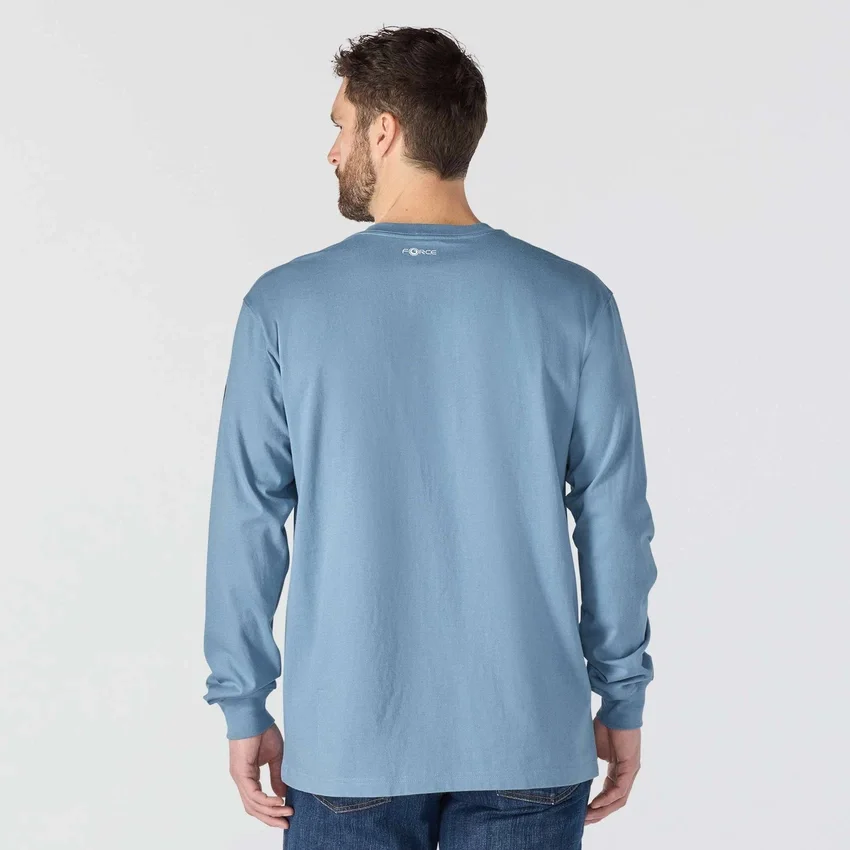 FR Force Irvine T-shirt met lange armstukken en logo voor heren, losse pasvorm - Vlamwerende overhemden