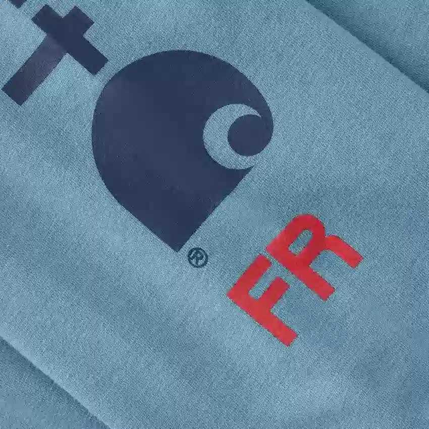 FR Force Irvine T-shirt met lange armstukken en logo voor heren, losse pasvorm - Vlamwerende overhemden