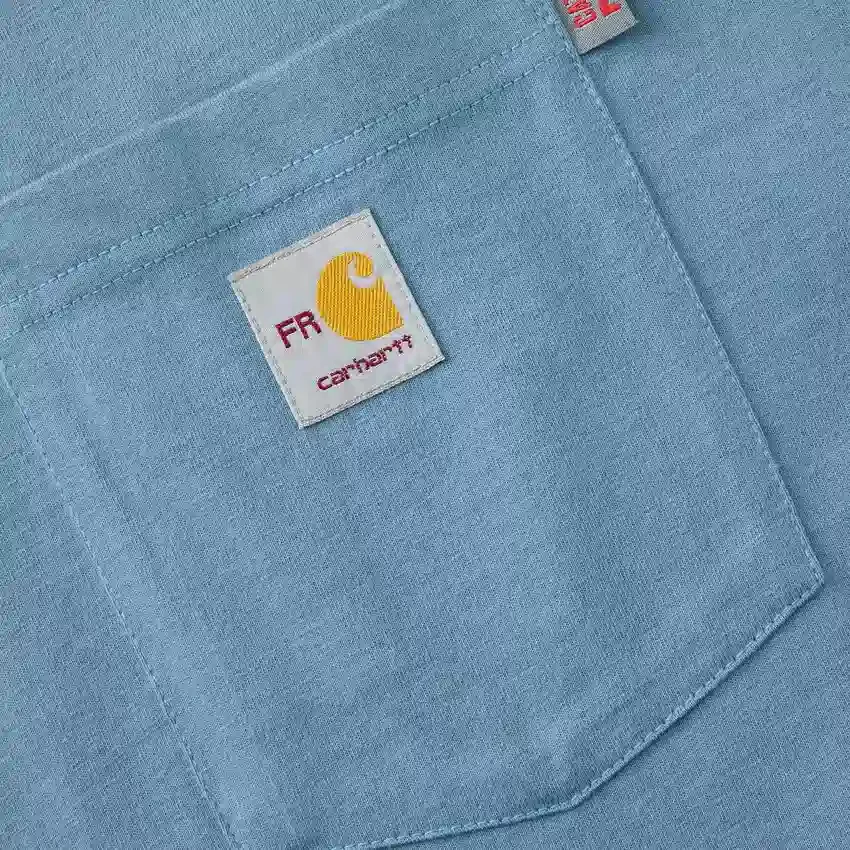 FR Force Irvine T-shirt met lange armstukken en logo voor heren, losse pasvorm - Vlamwerende overhemden