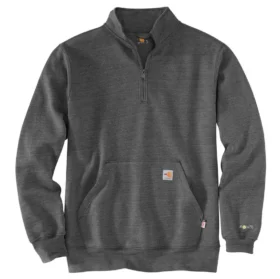 Fr Force Marquette-sweatshirt met kwartrits voor heren - Vlamwerende sweatshirts