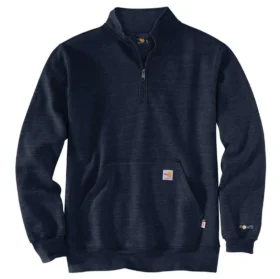 Fr Force Marquette-sweatshirt met kwartrits voor heren - Vlamwerende sweatshirts