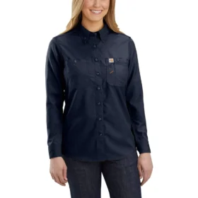 Fr Force-overhemd met lange armstukken en relaxte pasvorm voor dames – Sun Defender™ - Zonwerende overhemden