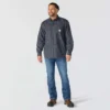 Fr Force Sun Defender™ geruit herenoverhemd met lange armstukken - Zonwerende overhemden