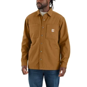 Fr Rigby canvas shirtjas voor heren - Vlamwerende overhemden