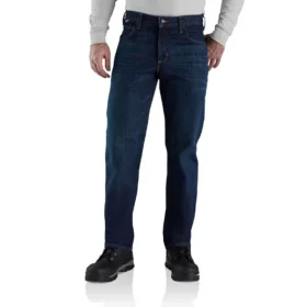 Fr Slim Straight Leg Rugged Flex™-jeans voor heren – Vlamwerende jeans