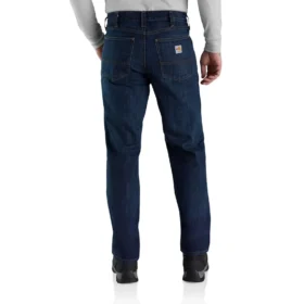Fr Slim Straight Leg Rugged Flex™-jeans voor heren – Vlamwerende jeans