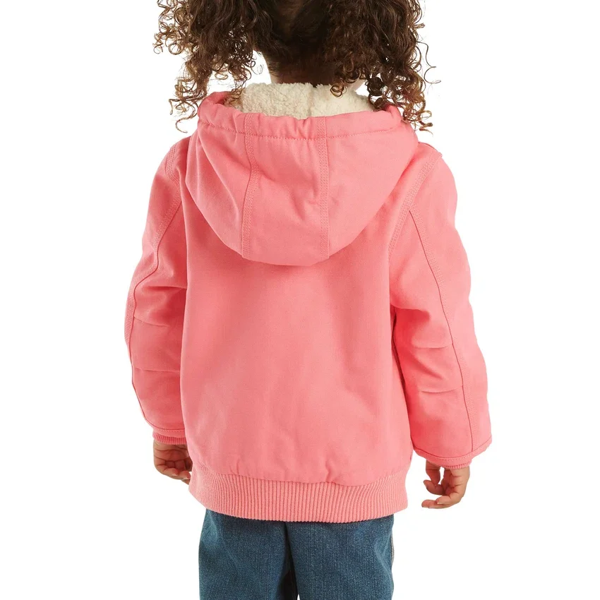 Geïsoleerde Active Jac met capuchon en ritssluiting voor meisjes (baby’s/peuters)