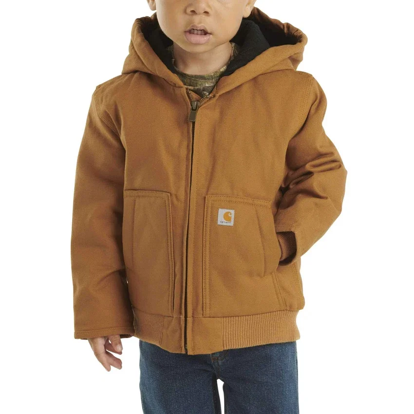 Geïsoleerde Active Jac met capuchon voor jongens (baby’s/peuters)