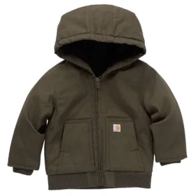 Geïsoleerde Active Jac met capuchon voor jongens (baby’s/peuters)