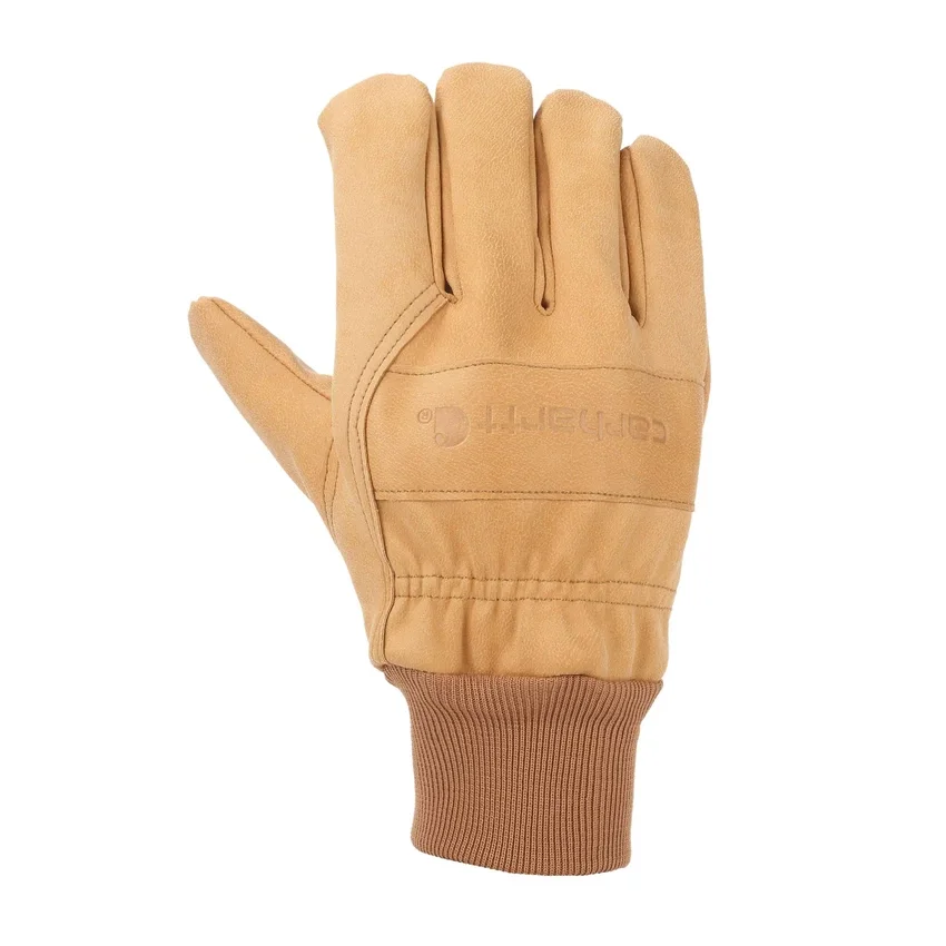 Geïsoleerde handschoen met gebreide manchet in Gunn-model