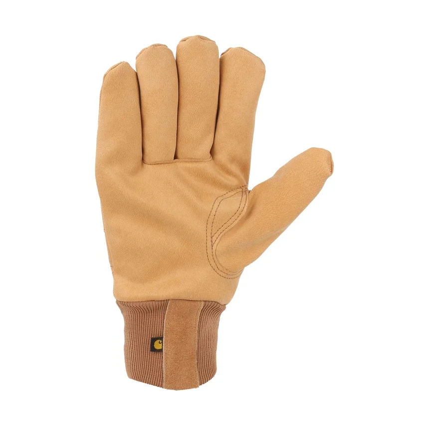 Geïsoleerde handschoen met gebreide manchet in Gunn-model
