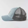 Gewassen duck-truckerpet met mesh-achterkant