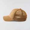 Gewassen duck-truckerpet met mesh-achterkant