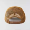 Gewassen duck-truckerpet met mesh-achterkant