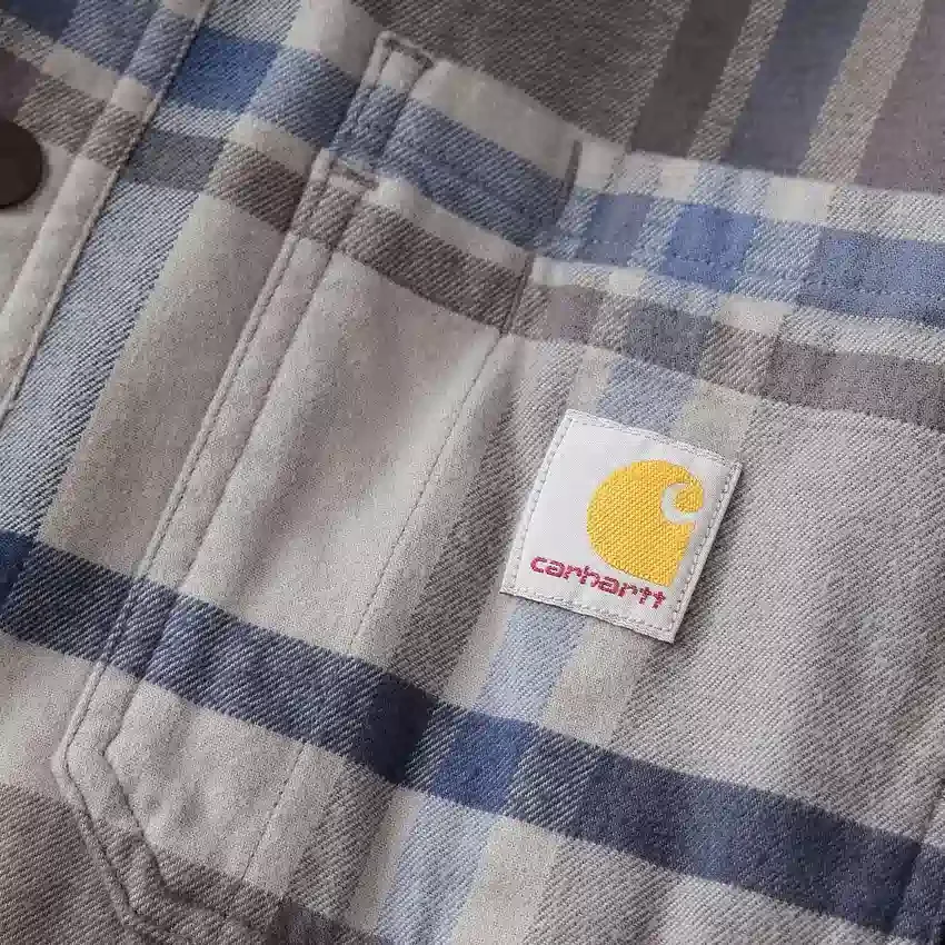 Hamilton geruite overhemd met capuchon voor heren in relaxte pasvorm - Shirtjassen voor heren