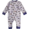 Henley-overall met lange armstukken voor meisjes (baby)