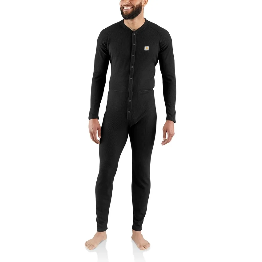 Heren-basislaag Union Suit - Klassiek katoen-polyester