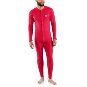 Heren-basislaag Union Suit - Klassiek katoen-polyester