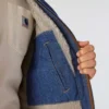 Heren Crafted Series denim Chore Coat met sherpa-voering