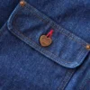 Heren Crafted Series denim Chore Coat met sherpa-voering
