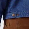 Heren Crafted Series denim Chore Coat met sherpa-voering