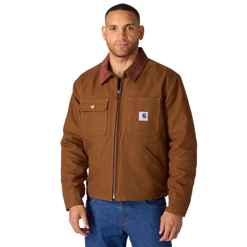 Heren Crafted Series Duck Sherpa-gevoerde Chore Coat