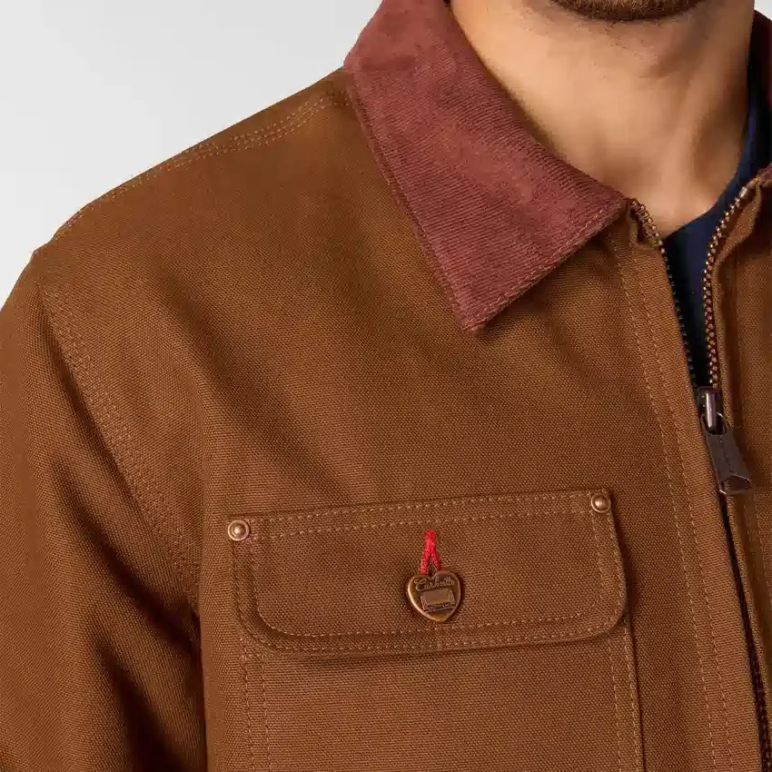 Heren Crafted Series Duck Sherpa-gevoerde Chore Coat