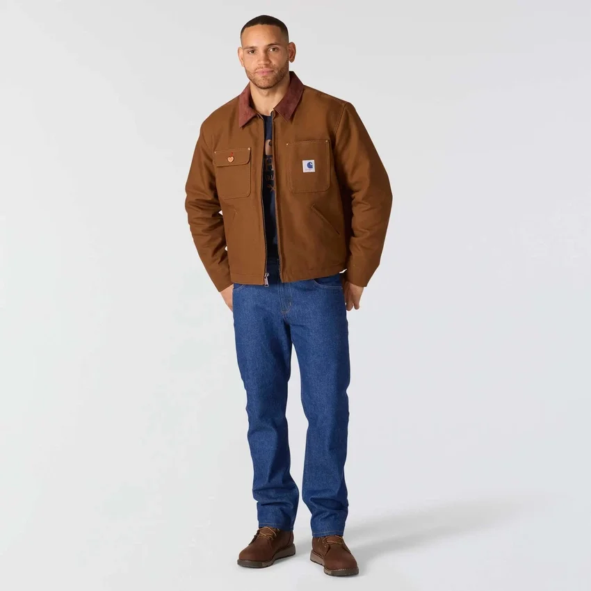 Heren Crafted Series Duck Sherpa-gevoerde Chore Coat