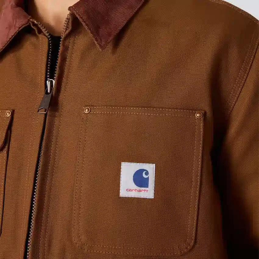 Heren Crafted Series Duck Sherpa-gevoerde Chore Coat